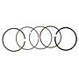 แหวนลูกสูบทั้งชุด (0.25) (RIKEN)