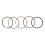 RING SET,PISTON OS 1.00 NC110BK/M/P 